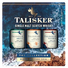 Talisker Skye + Storm + 10 Year Gift Set 45.8% Vol 3x5cl