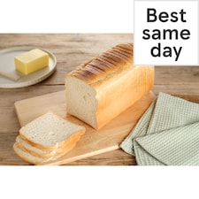 Tesco Crusty White Sandwich Loaf Sliced 800G