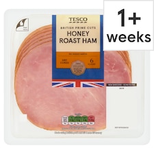Tesco Prime Cuts Honey Roast Ham 6 Slices 120g