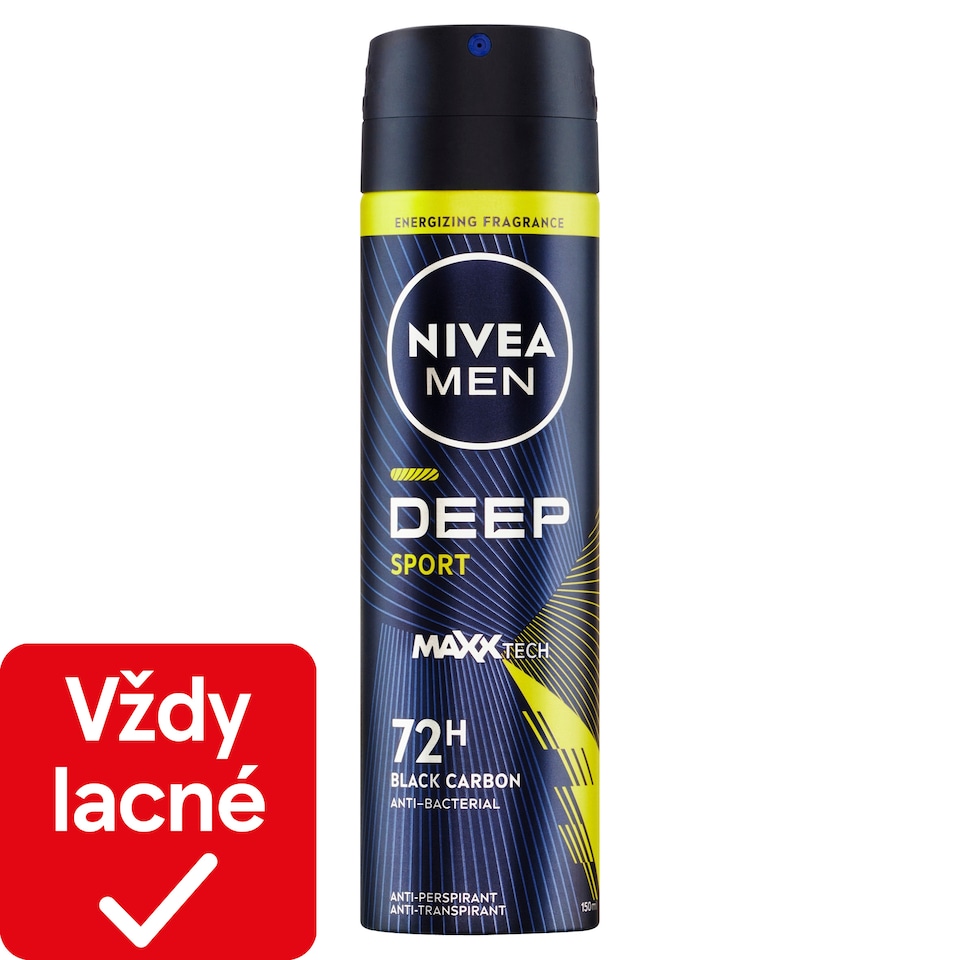 obrázok 1 z Nivea Men Deep Sport Sprej antiperspirant 150 ml
