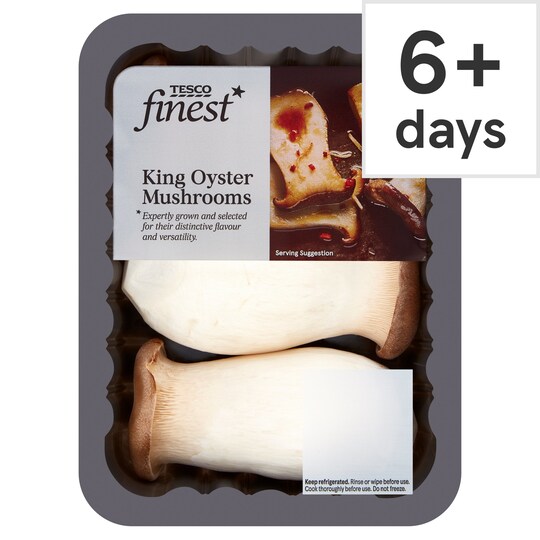 Tesco Finest King Oyster Mushrooms 200G Tesco Groceries