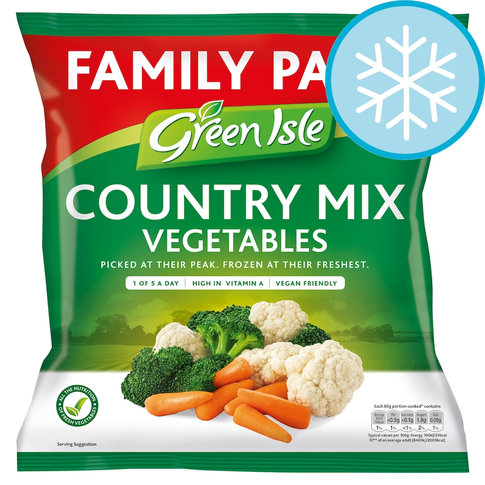 Green Isle Country Mix Vegetable 700G
