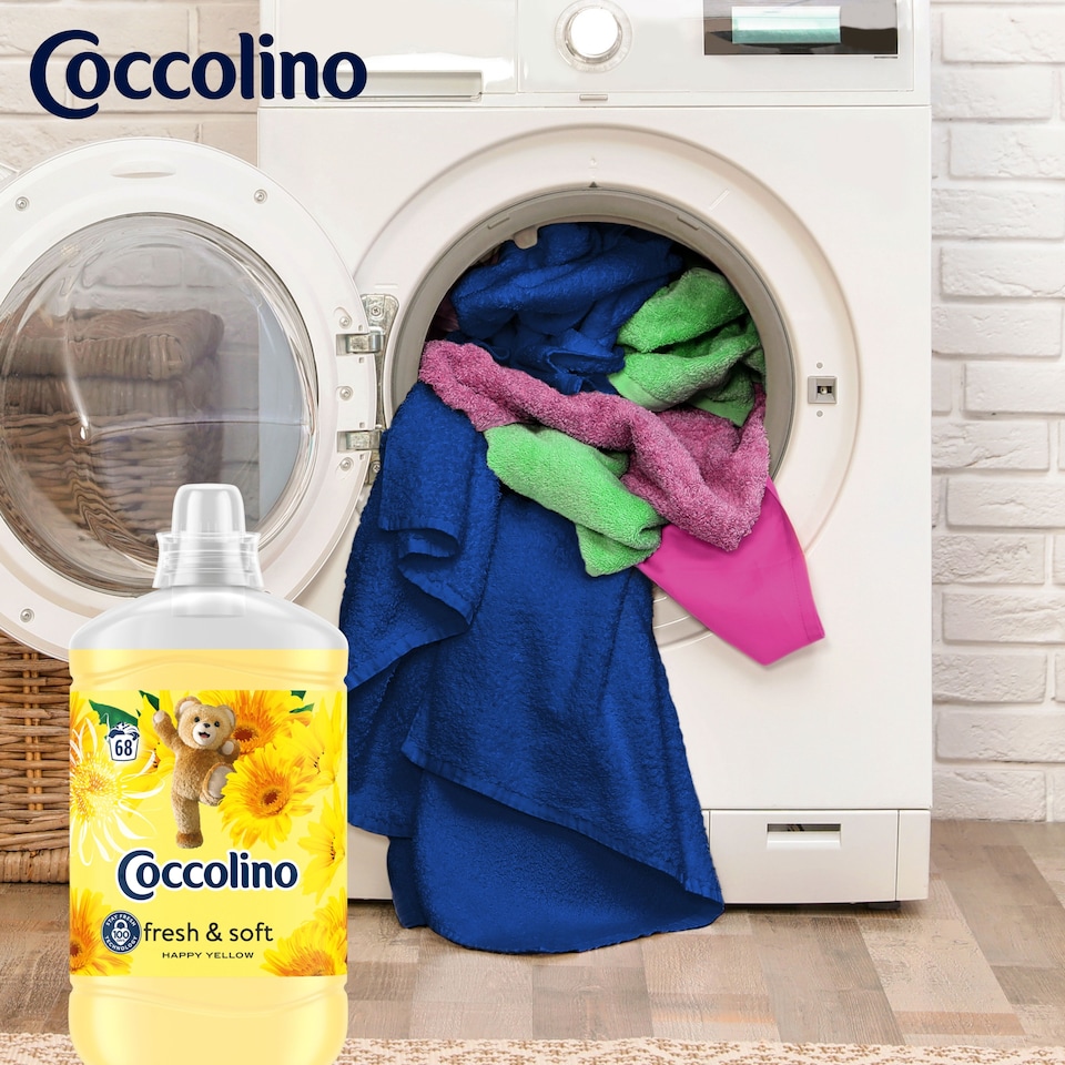 obrázok 1 z Coccolino aviváž Happy Yellow 1,7 L 68 praní