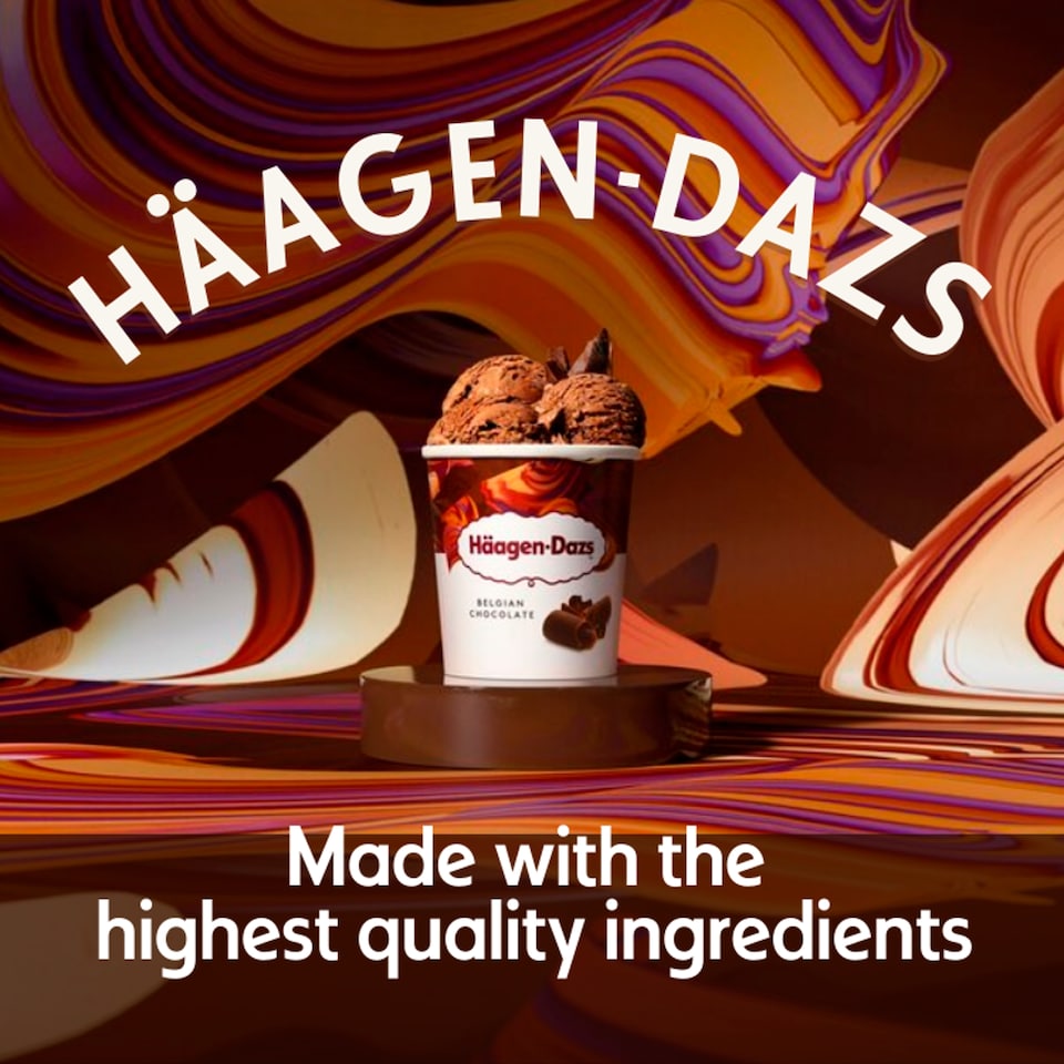 image 1 of Haagen-Dazs Belgian Chocolate Ice Cream 460Ml