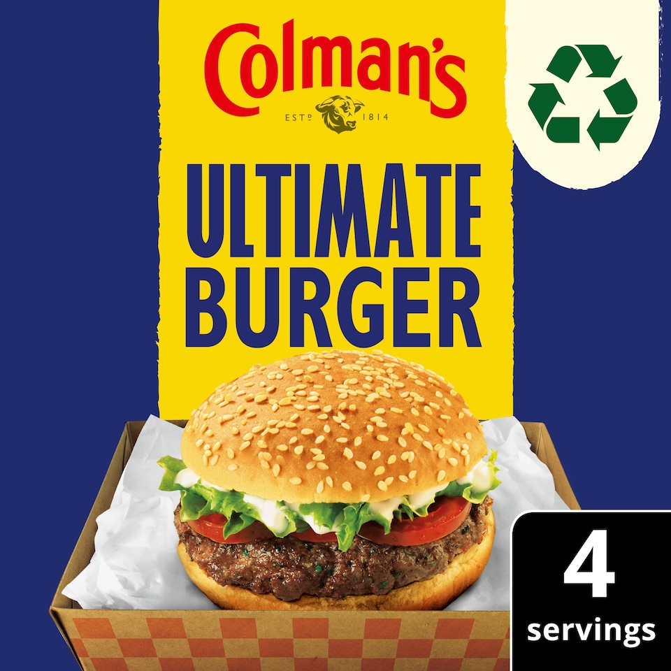 image 1 of Colman's Big Night In Ultimate Burger Recipe Mix 56G