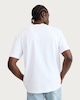 image 3 of F&F Pure Cotton Short Sleeved Relaxed Fit T-Shirt in White