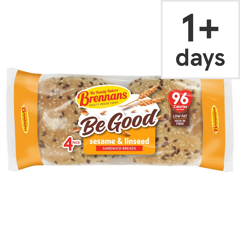 Brennans Sesame & Linseed Sandwich Bread Rolls 160g