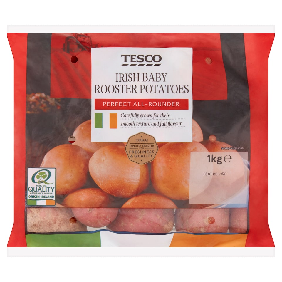 image 1 of Tesco Baby Irish Rooster Potatoes 1Kg