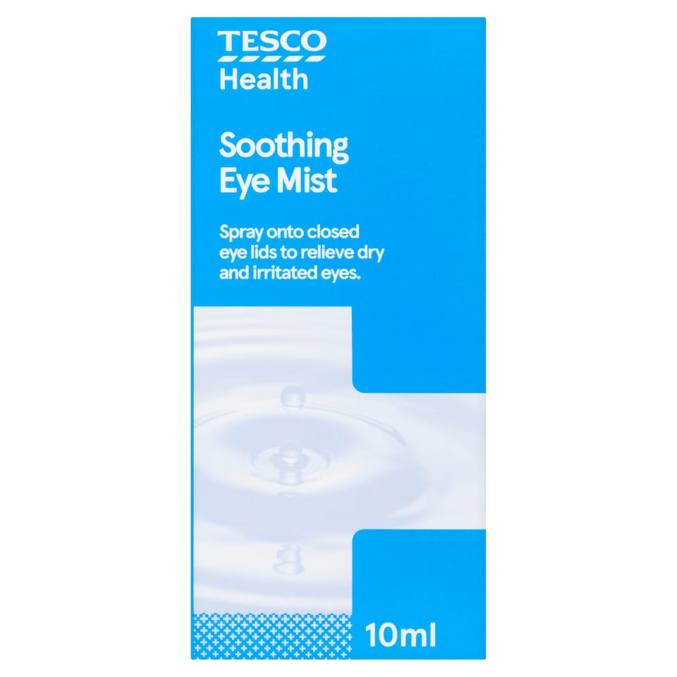 Tesco Health Soothing Eye Mist Spray 10ML
