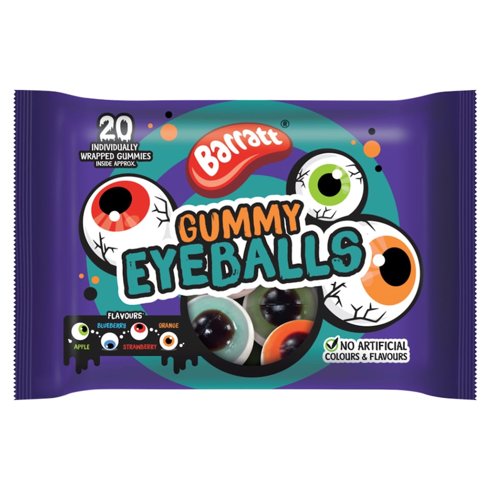 Barratt Gummy Eyeballs 150g