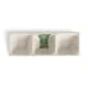 image 4 of Core Kitchen Cream Plastic Bobble 3 Section Dish