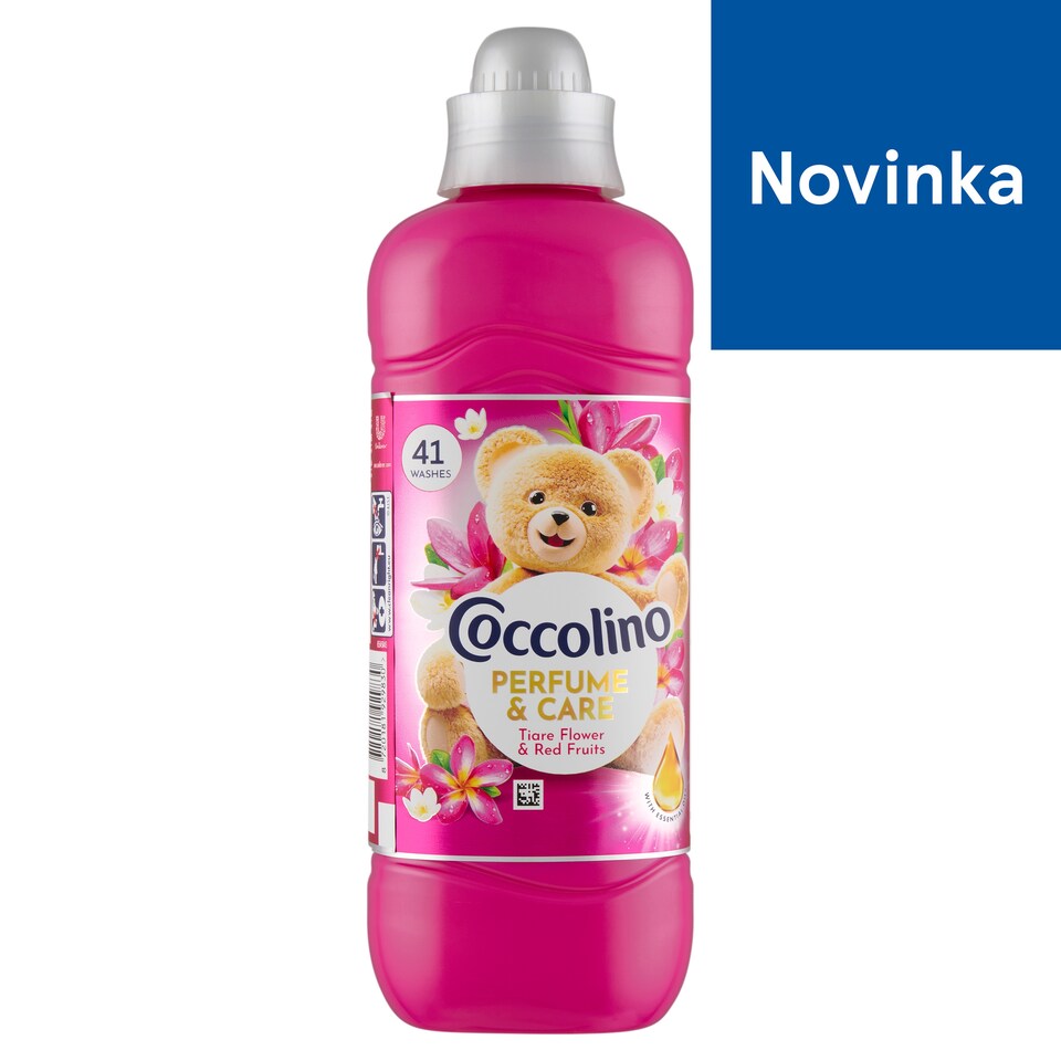 image 1 of Coccolino Perfume & Care Tiare Flower & Red Fruits Concentrated Fabric Softener 41 Washes 943 ml