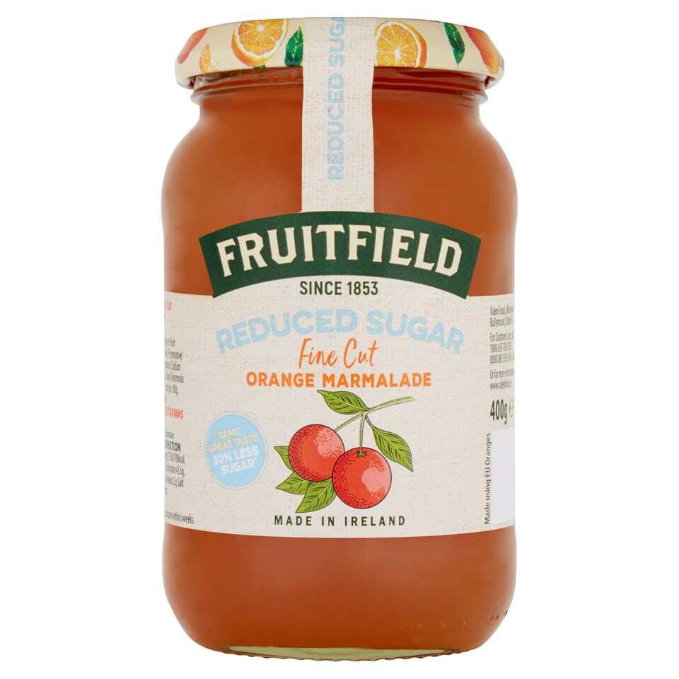 Fruitfield Reduced Sugar Marmalade 400G