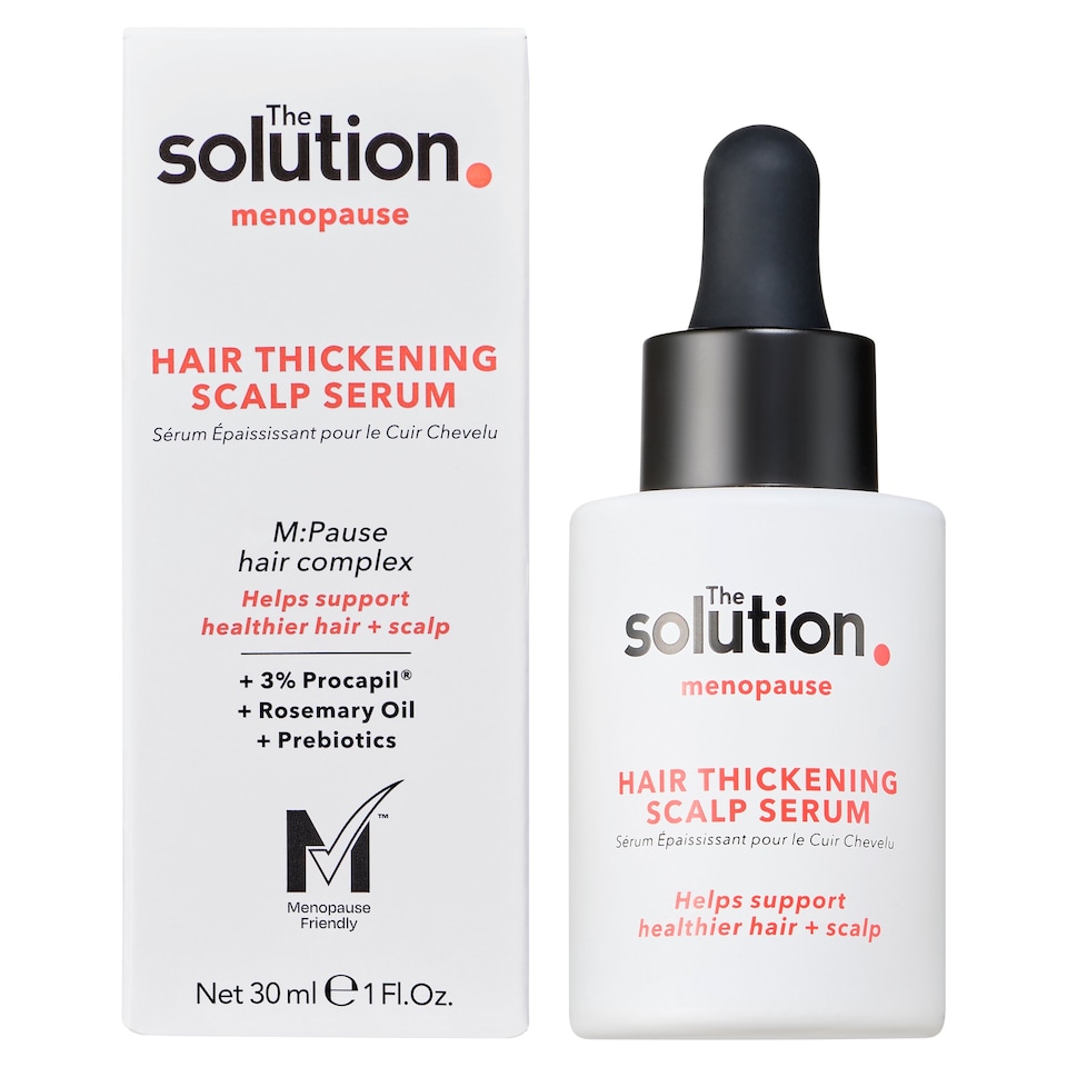 The Solution Menopause Hair Thickening Scalp Serum 30ml
