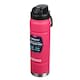 image 1 of Sistema Spring Green and Raspberry Pink Soft Touch Grip Water Bottle 709ml Assorted