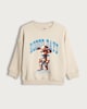 image 4 of F&F Boys Cotton Rich Rodeo Days Arizona Slogan Sweatshirt in Cream