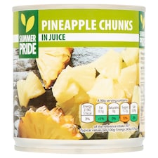 Summer Pride Pineapple Chunks In Juice 425G