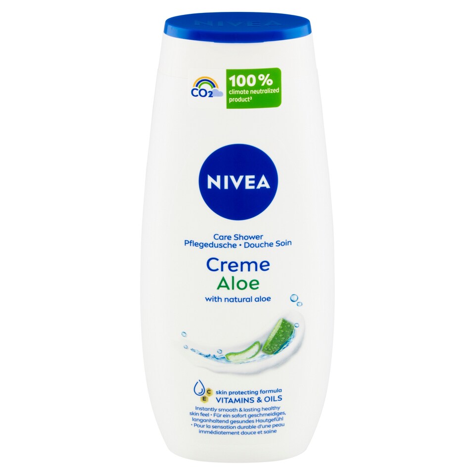 obrázok 1 z Nivea Creme Aloe Ošetrujúci sprchovací gél 250 ml