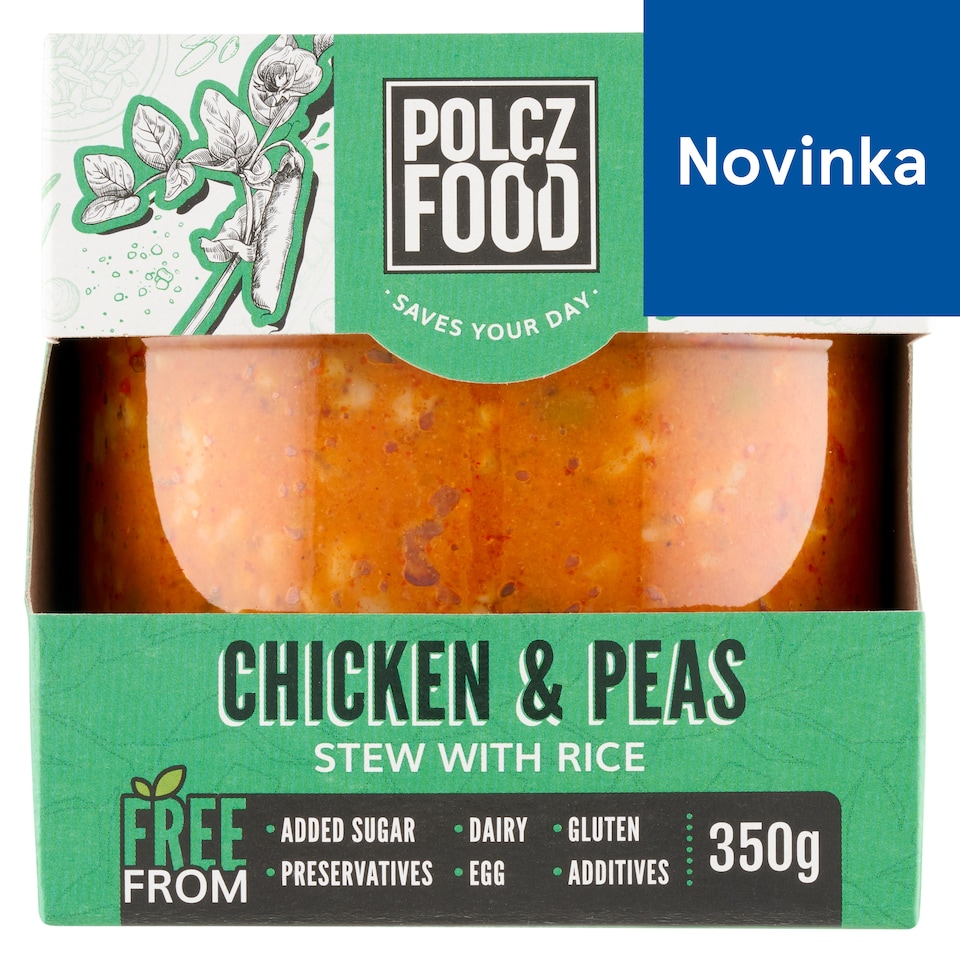 obrázok 1 z Polcz Food Kura s hráškom a ryžou 350 g