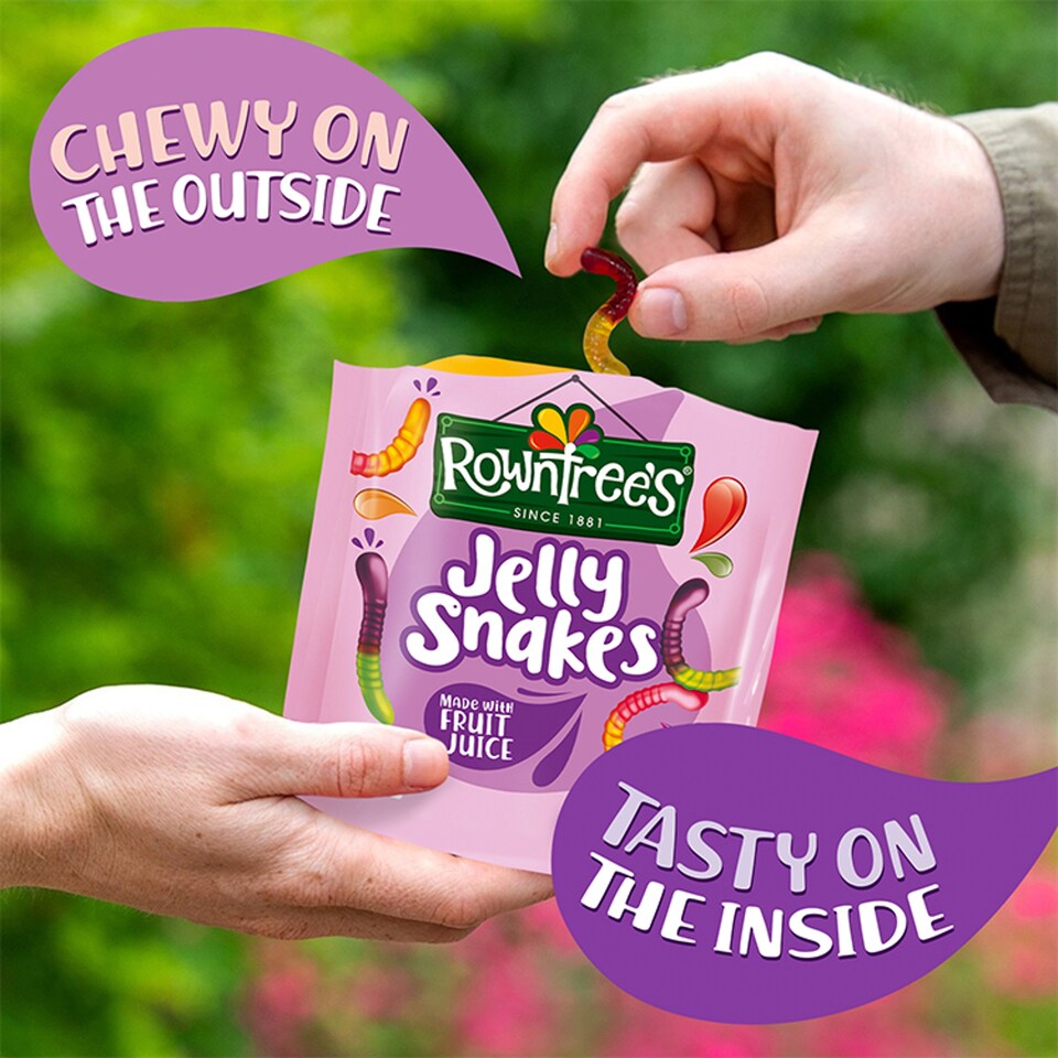 image 1 of Rowntree's Jelly Snakes Sweets Sharing Bag 115g