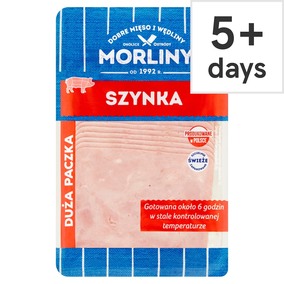 Morliny Szynka Ham Slices 250G