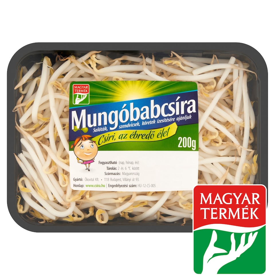 Mungóbabcsíra 200 g
