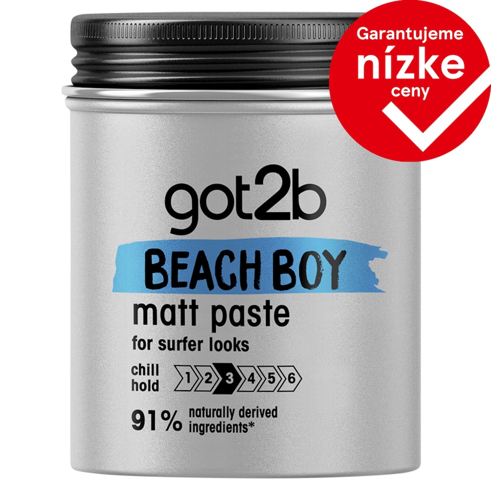 got2b zmatňujúca pasta na vlasy Beach Boy 100 ml