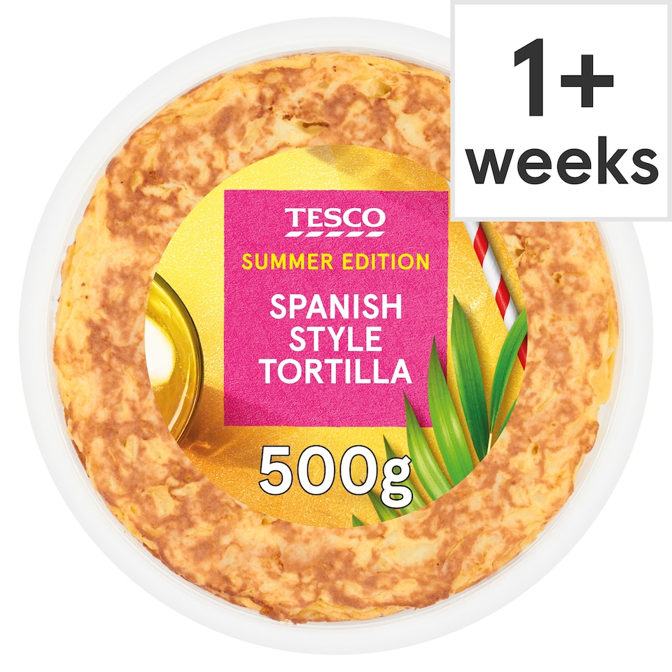 Tesco Spanish Style Tortilla 500G