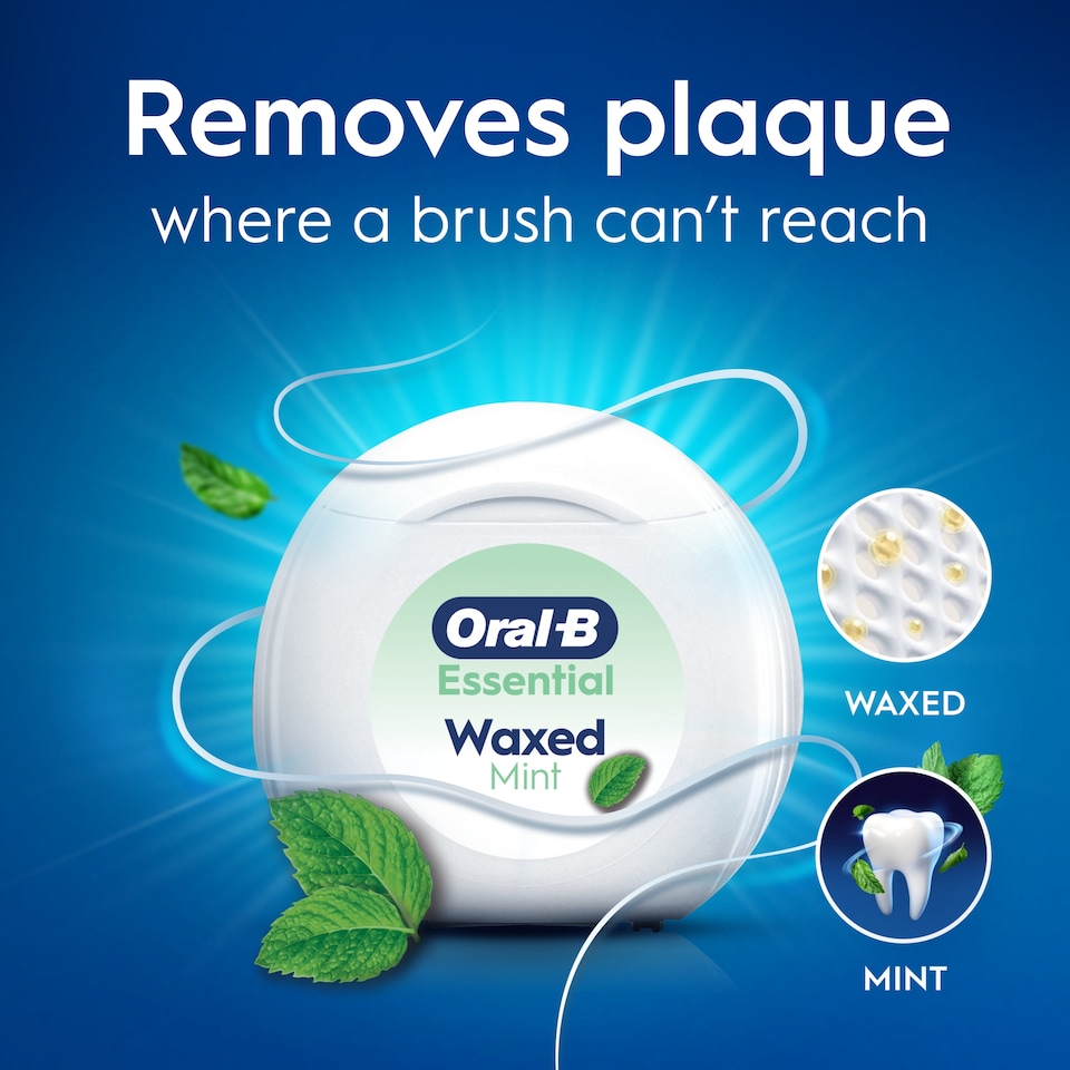 image 1 of Oral-B Essential Dental Floss - Mint 50m