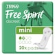 image 1 of Tesco Free Spirit Discreet Mini Pads 20 Pack