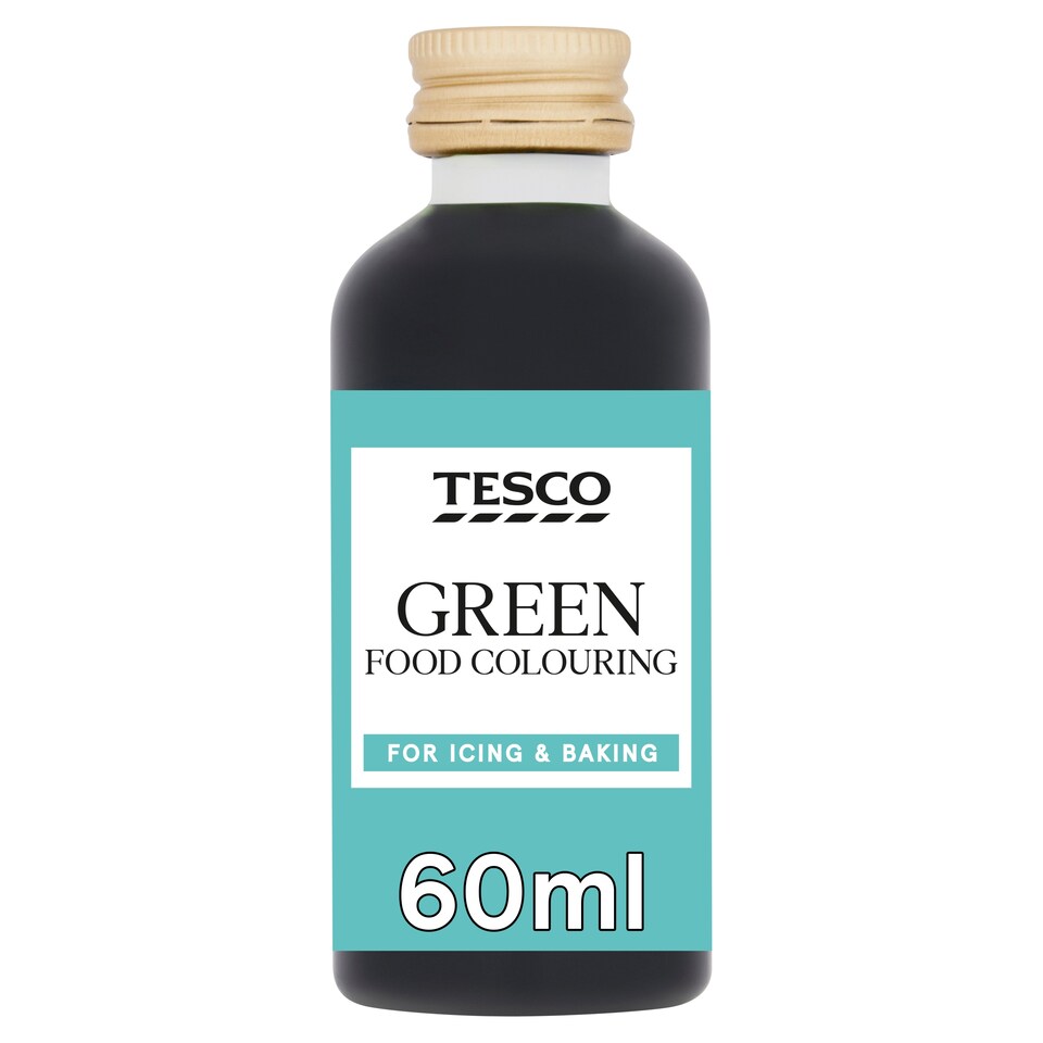 Tesco Green Food Colouring 60ml
