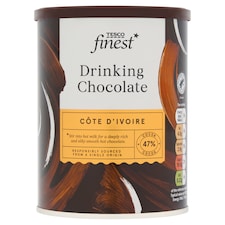 Tesco Finest Côte D'Ivoire Indulgent Fat Reduced Drinking Chocolate 250g