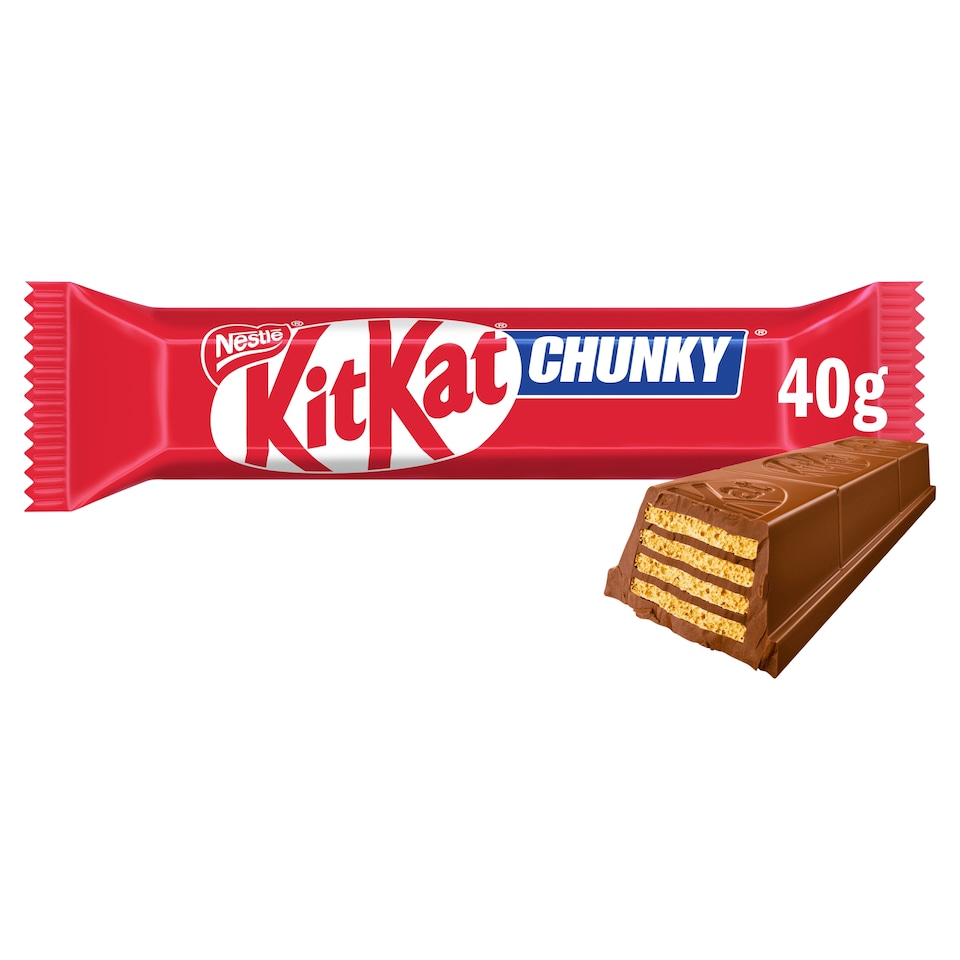 image 1 of Kit Kat Chunky Milk Chocolate Bar 40g