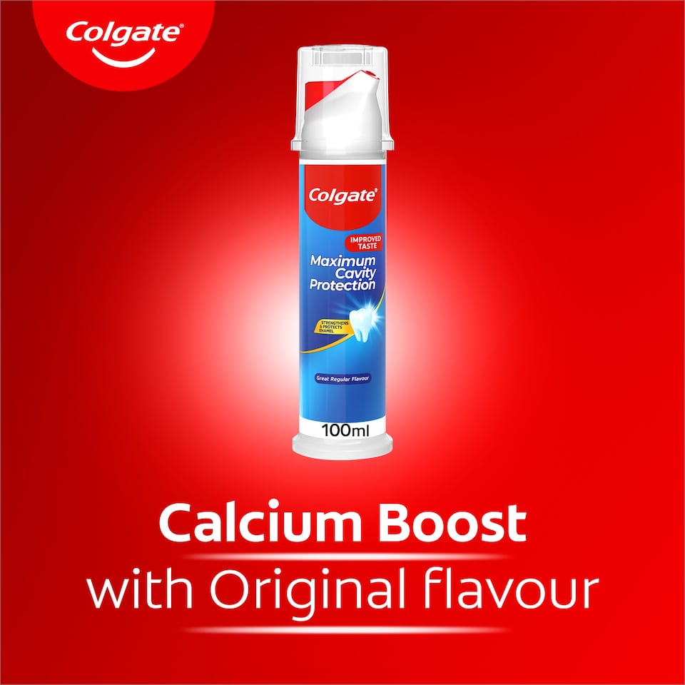 image 1 of Colgate Maximum Cavity Protection Toothpaste Pump 100ml