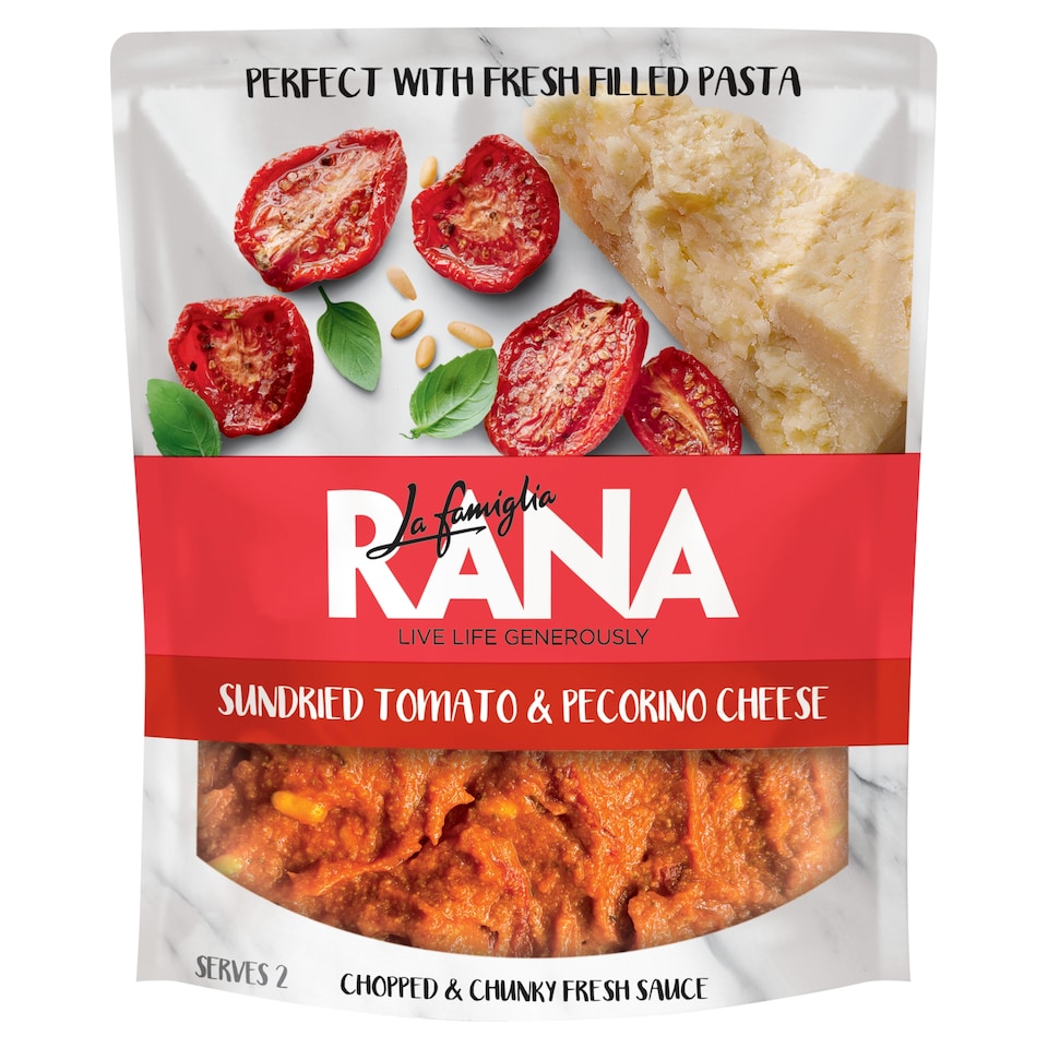 La Famiglia Rana Sundried Tomato & Pecorino Cheese Fresh Sauce 200g