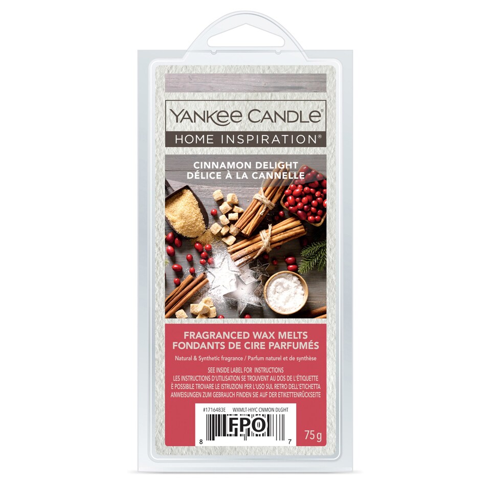 Yankee Cinnamon Delight Wax Melts 75G