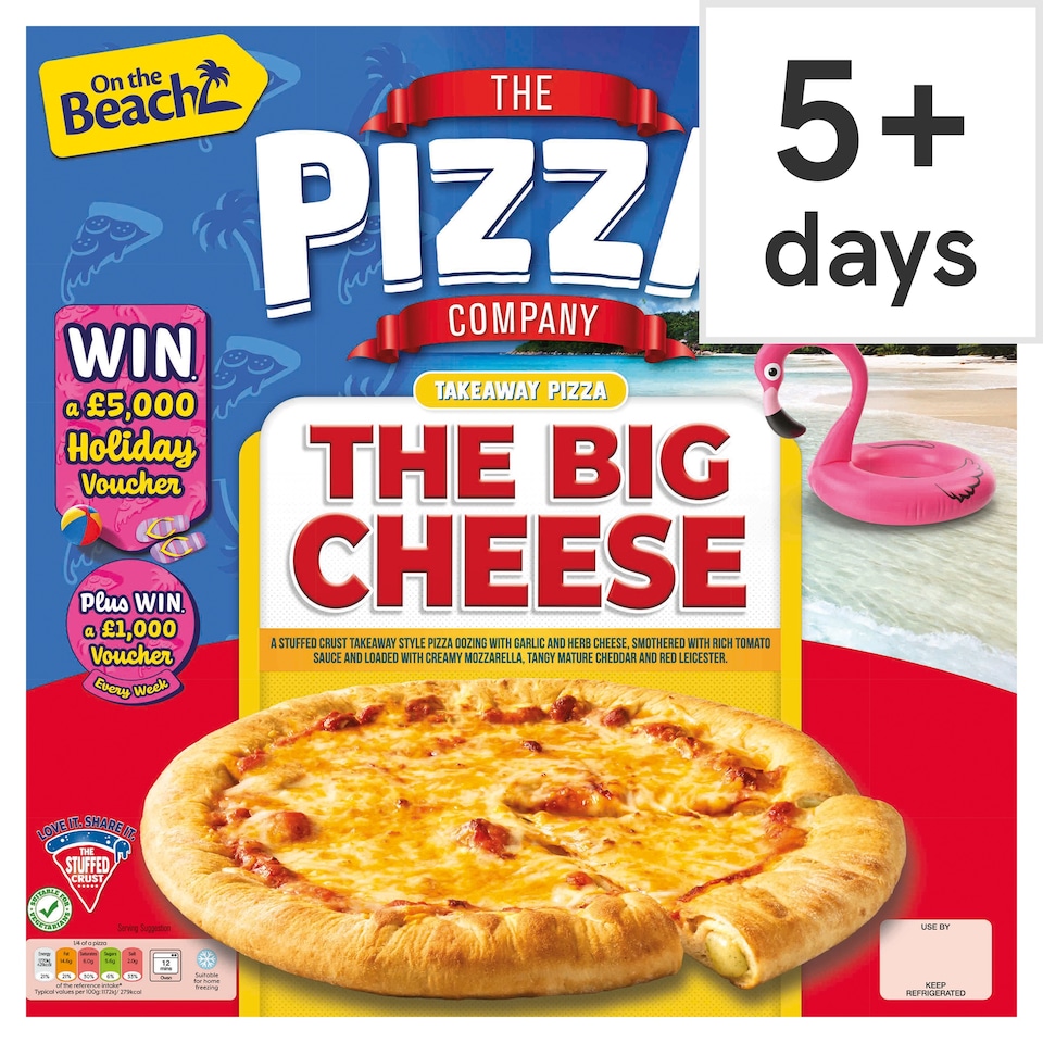 The Pizza Company The Big Cheese Pizza 611g
