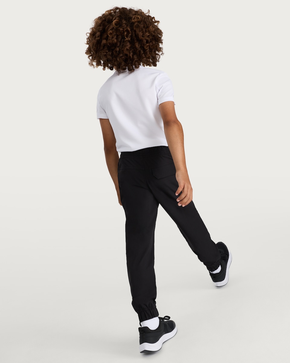 image 1 of 9 Peaks Cuffed Cargo Joggers in Black