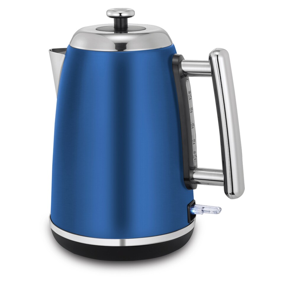 Tesco Deco Navy Stainless Steel Kettle