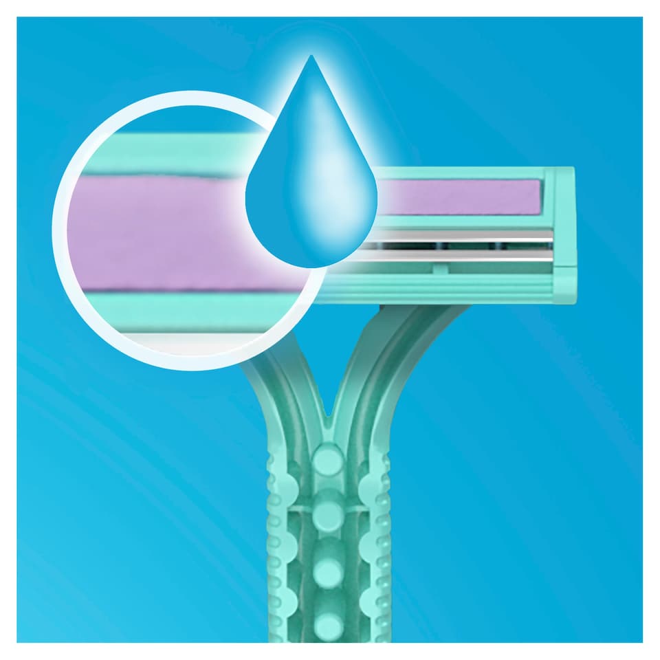 image 1 of Gillette Simply Venus 2 Women's Disposable Razors 4 Pack