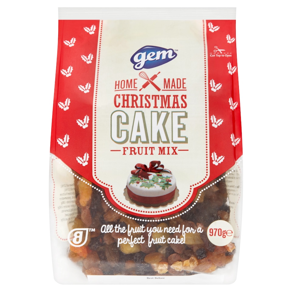 All In One Christmas Cake Fruit Pack 970G