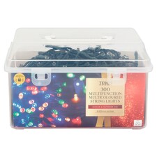 Tesco 300 Mfunction Multi-Coloured Lights