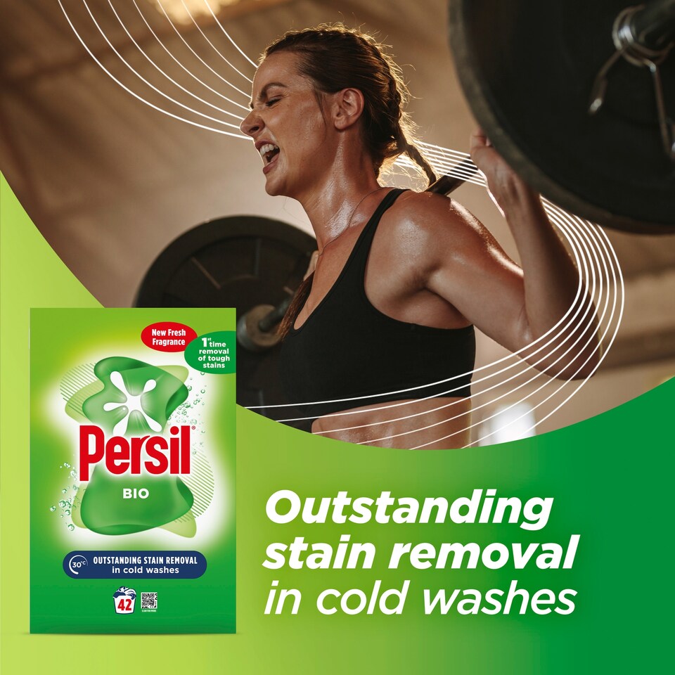 image 1 of Persil Biological Laundry Washing Powder 42 Washes 2.1kg