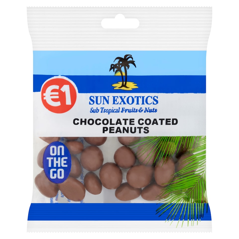 Sun Exotics Chocolate Coated Peanuts 60G