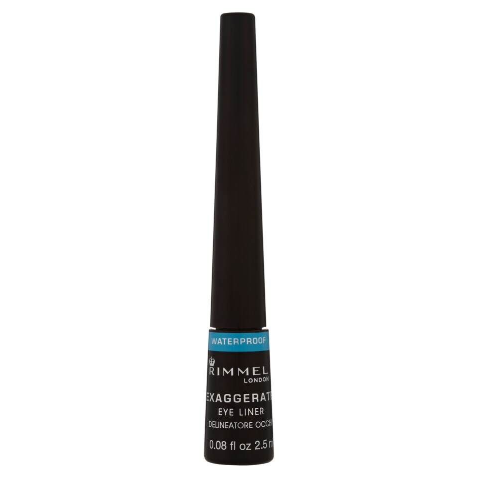 image 1 of Rimmel Waterproof Liquid Eyeliner Black 2.5Ml