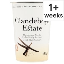 Clandeboye Vanilla Greek Yogurt 450G