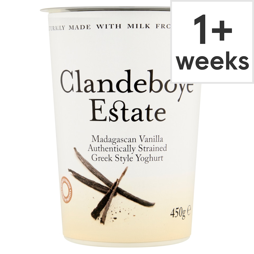 Clandeboye Vanilla Greek Yogurt 450G