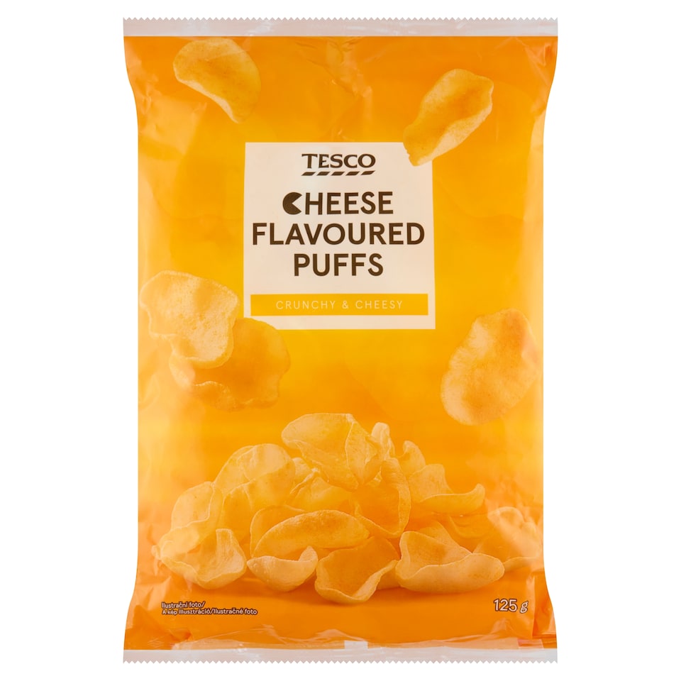 Tesco Cheese Flavoured Puffs 125 g