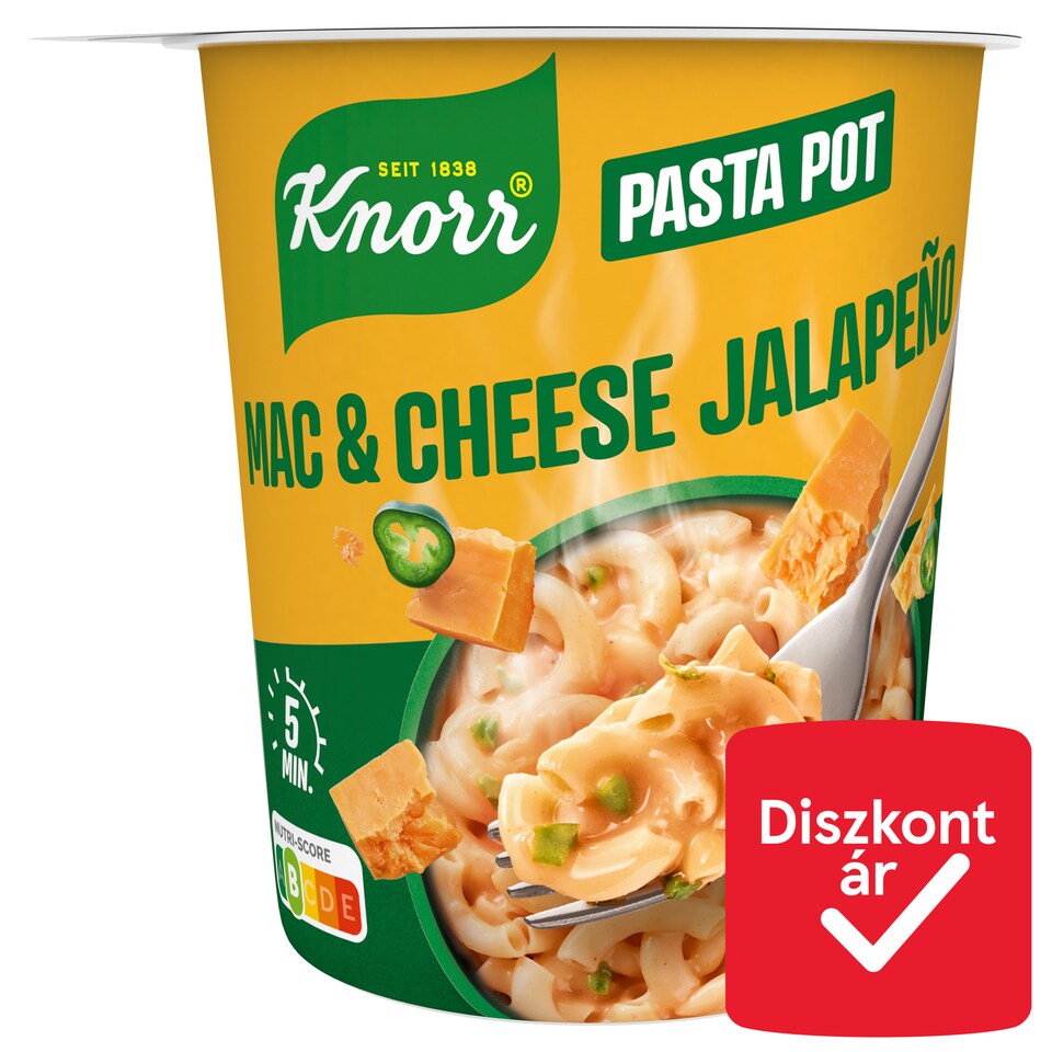 Knorr Mac & Cheese Pasta with Cheese and Jalapeno Sauce 62 g