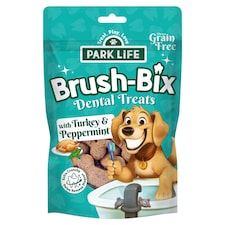 PARK LIFE Brush-Bix Dental Breath Treats For Dogs 100g